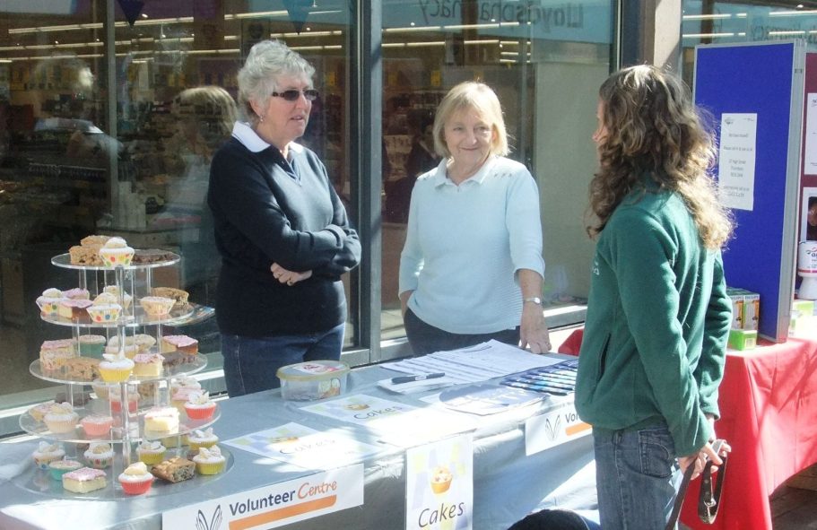 Volunteer Fair Volunteer Fair stall